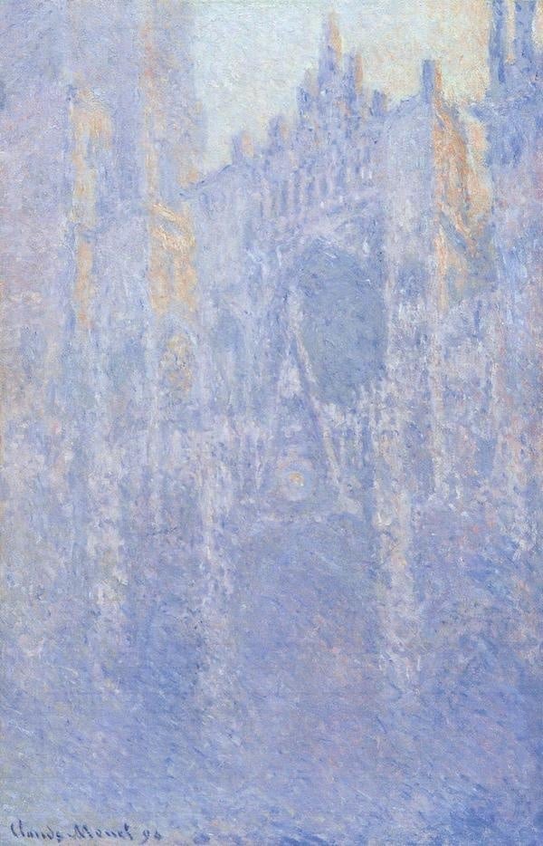 Claude Monet – Le Portail, brouillard matinal