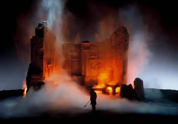 Siegfried Lauterwasser – Acte III, scène 3 de La Walkyrie mise en scène par Patrice Chéreau au Festival de Bayreuth